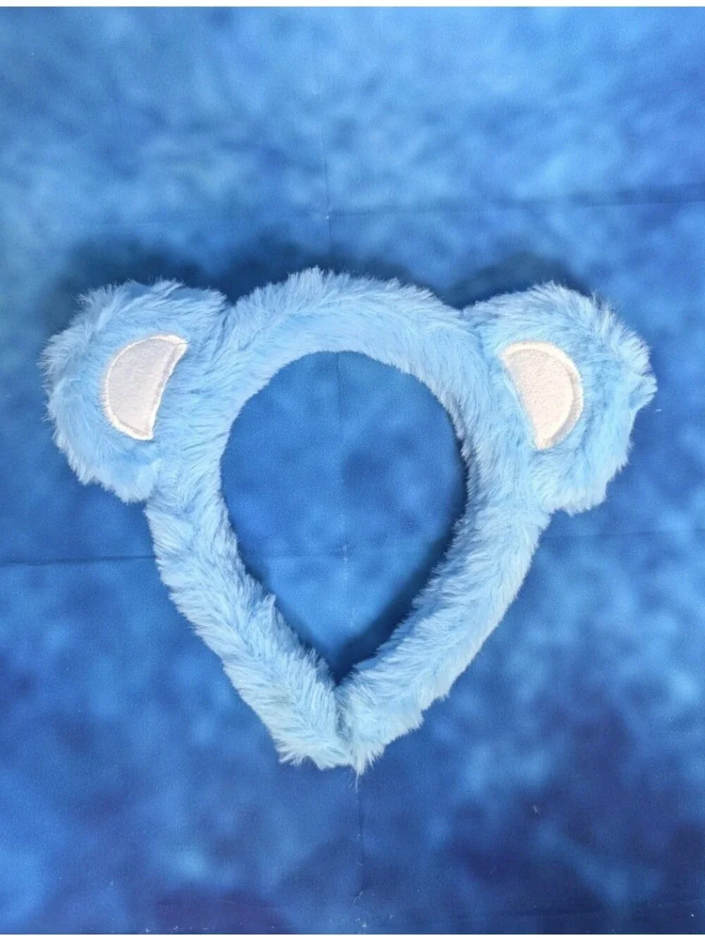 Plus Bear Ear Headband Blue JazSwirl OSFM